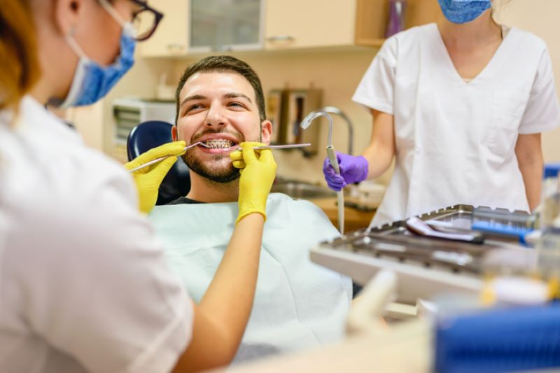 metal braces in Wetherill Park on Smiling Patient