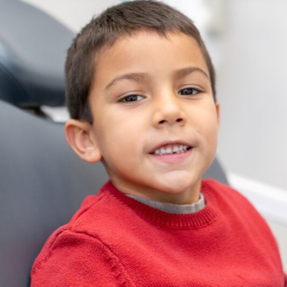 service-dental-check-ups-dentist-wetherill-park Children's dentistry Wetherill Park - young boy smiling during dental check-up.