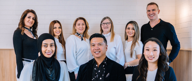 Dental team at Dr Raymond Platon & Associates in Wetherill Park – friendly and experienced staff providing trusted family dental care.