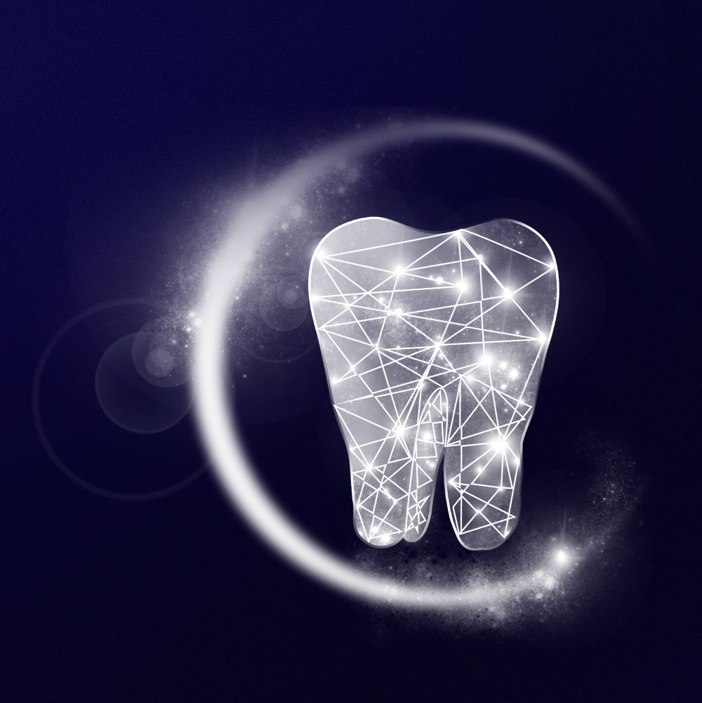 dental-payment-plans-wetherill-park Digital 3D tooth illustration on blue background representing flexible dental payment plan options in Wetherill Park.