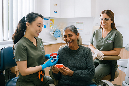 Laser dentistry treatment consultation at our Wetherill Park dental clinic