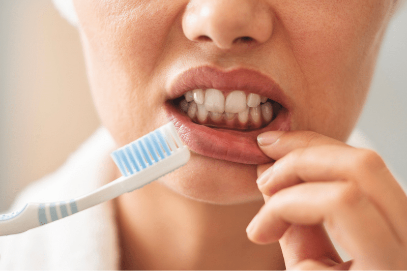 Early gum irritation contributing to teeth shifting in Wetherill Park