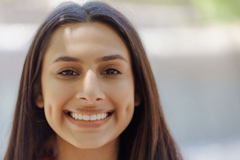 Patient smiling comfortably after dental filling treatment in Wetherill Park